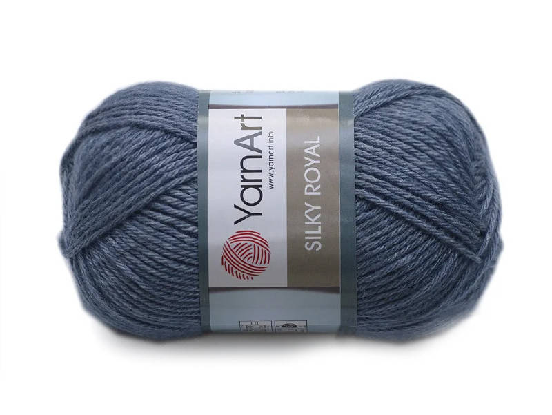 

YarnArt Silky Royal, Джинс №431, Синий