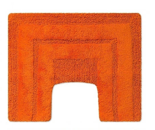 

Коврик под унитаз Sirio mango 50*40см, цвет оранжевый, хлопок 100%