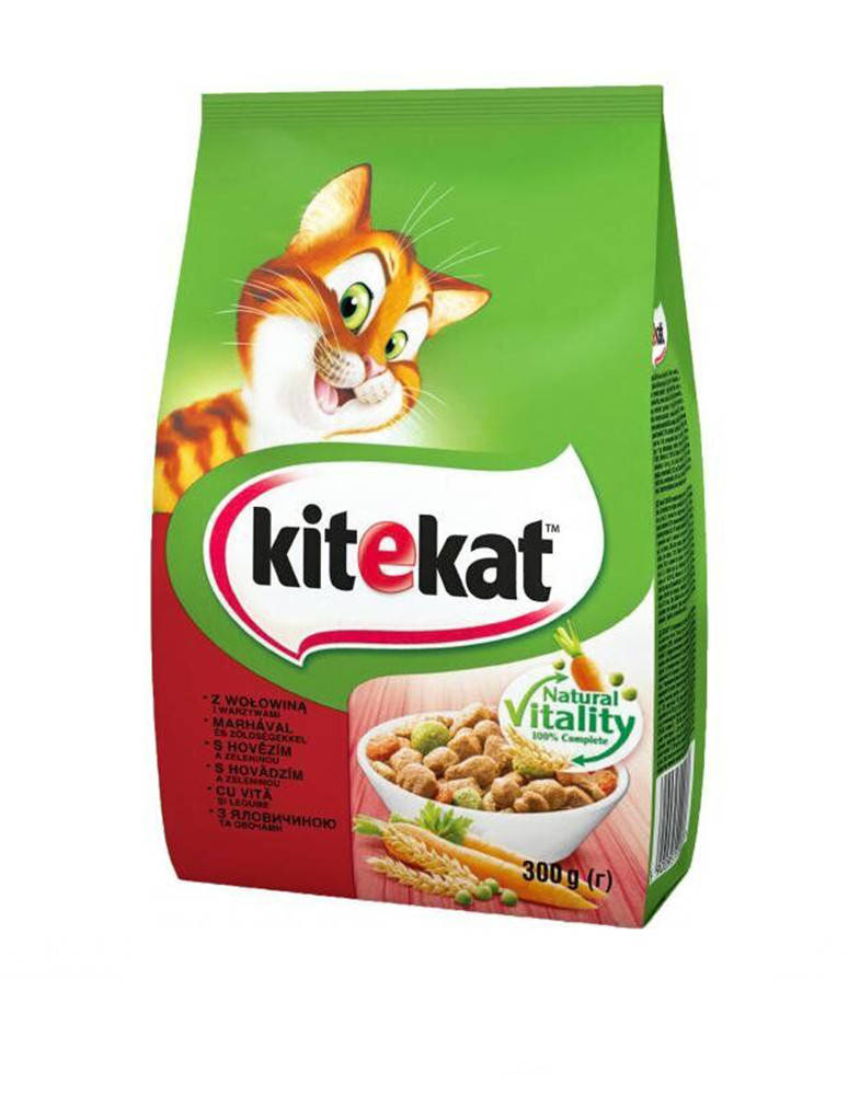 

Kitekat Говядина с овощами 300 г