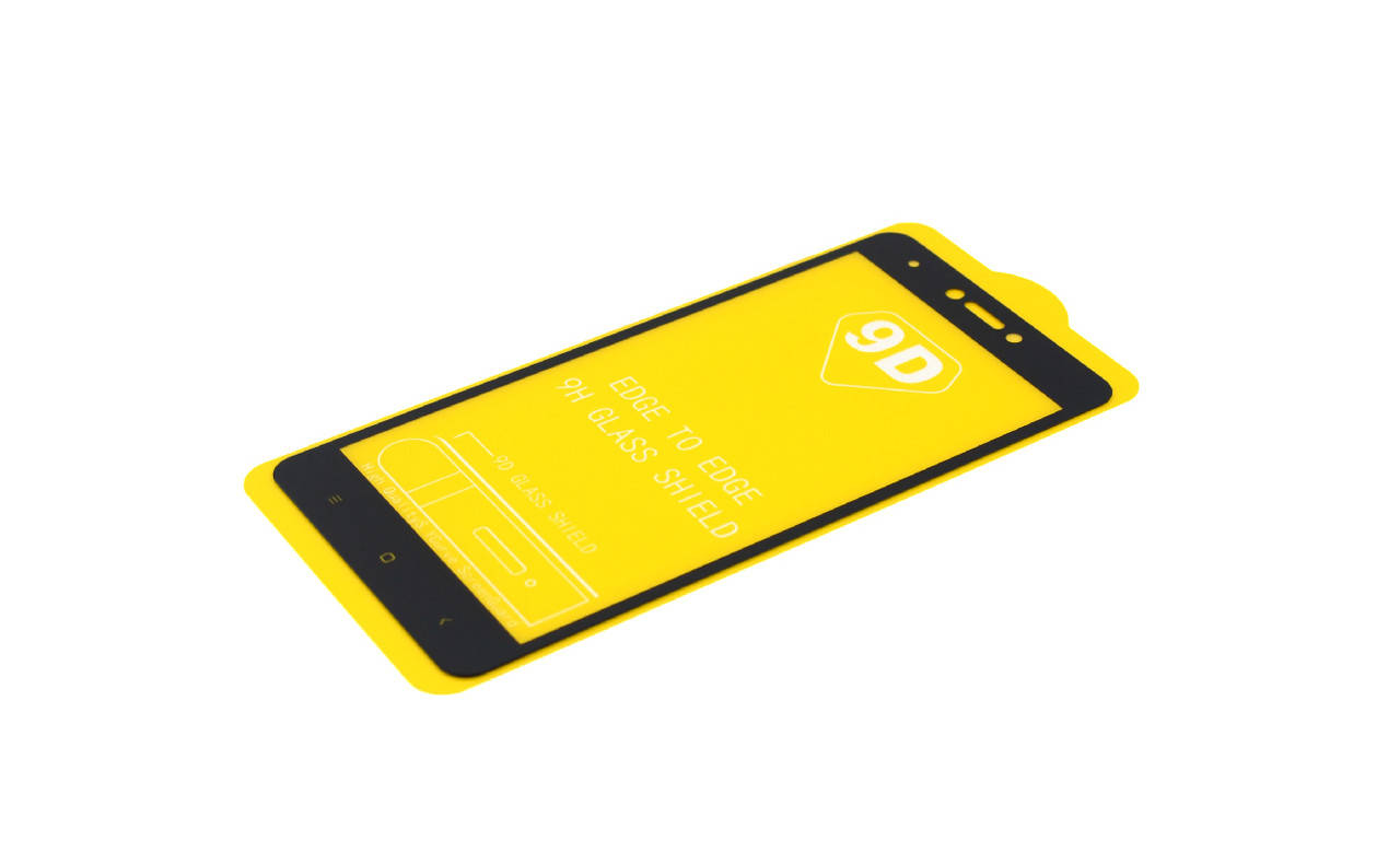

Защитное стекло 9D Xiaomi Redmi Note 4X Черное (FullGlue), Черный