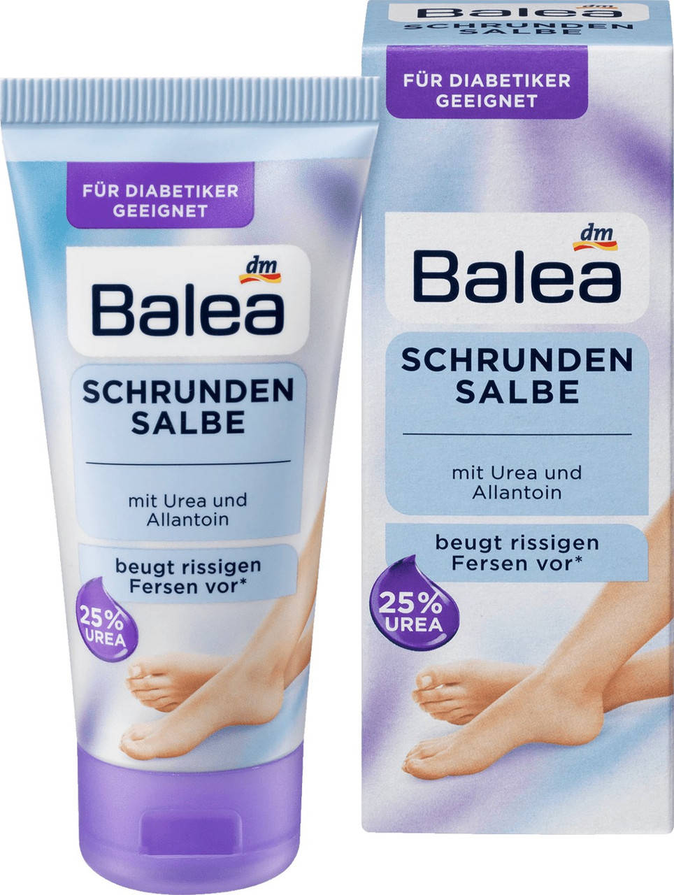 

Кремовая мазь для ног Balea, 50 ml (Німеччина)