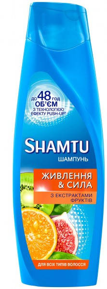 

Шампунь Shamtu Volume Plus Питание и сила 360 мл 2267306