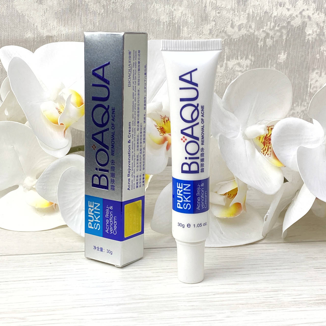 

Концентрированный крем для лица Bioaqua Pure Skin Removal Of Acne 30 g