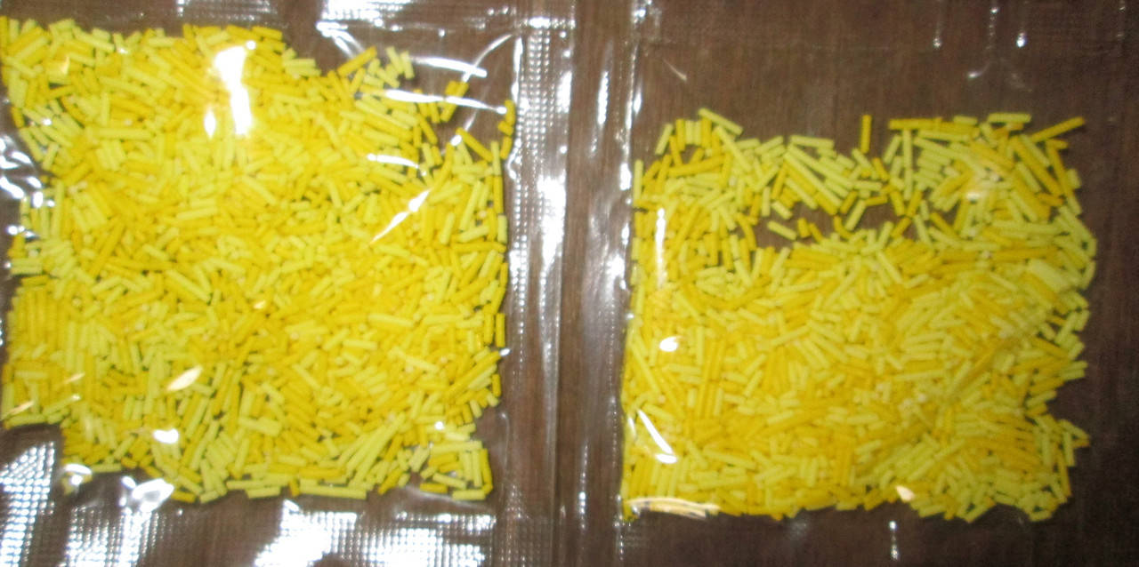 

Пасхальная посыпка вермишель (золотой лимон)