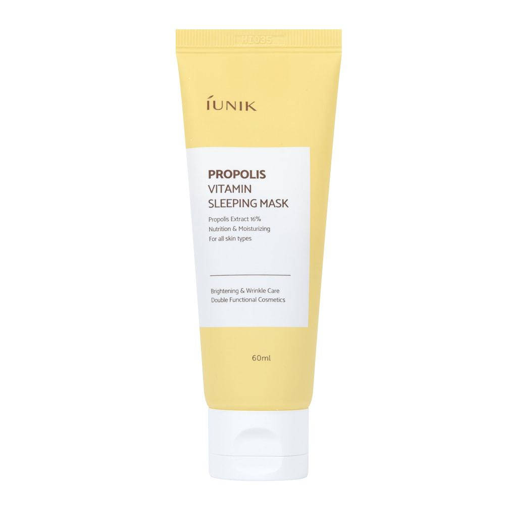 

Ночная маска для лица с прополисом IUNIK Propolis Vitamin Sleeping Mask, 60 мл.