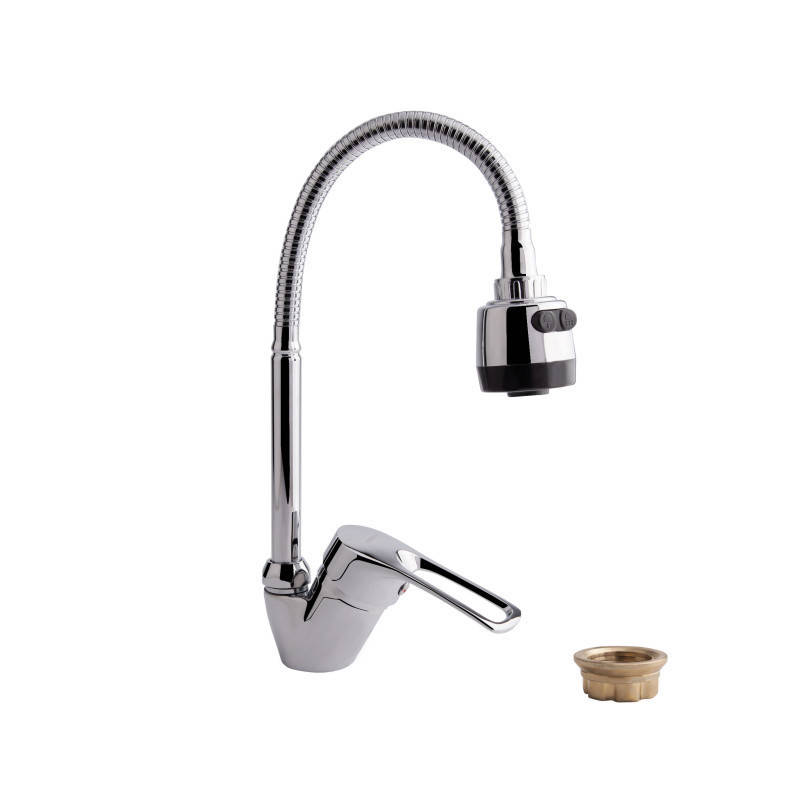 

Смеситель для кухни с рефлекторным изливом SW G-Ferro Hansberg 008F-1, Хром