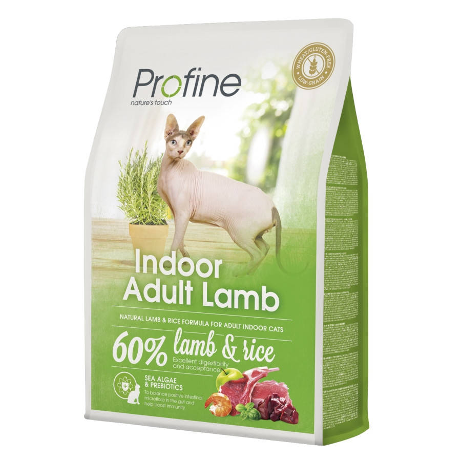 

Сухой корм Profine Cat Indoor для домашних котов с ягненком 2кг