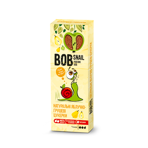 

Конфеты Равлик Боб Яблоко-груша 30г