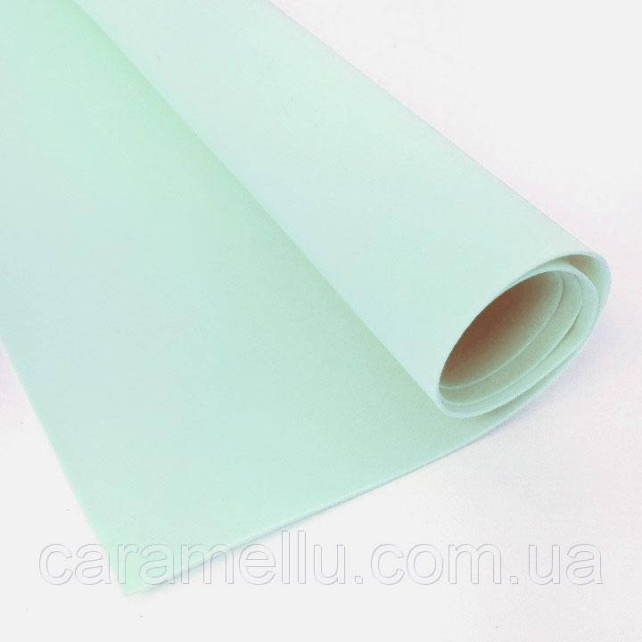 

Фоамиран Зефирный Светло-мятный, 1мм, 50×50см. №32