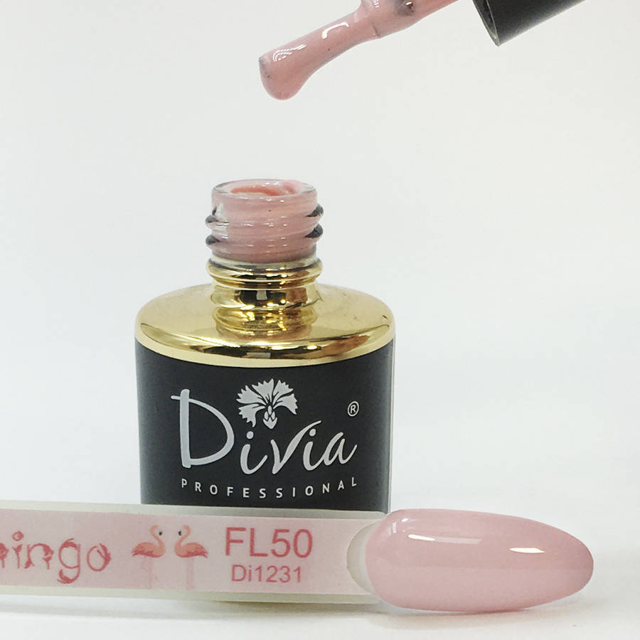 

Divia Гель-лак для ногтей Flamingo №FL50