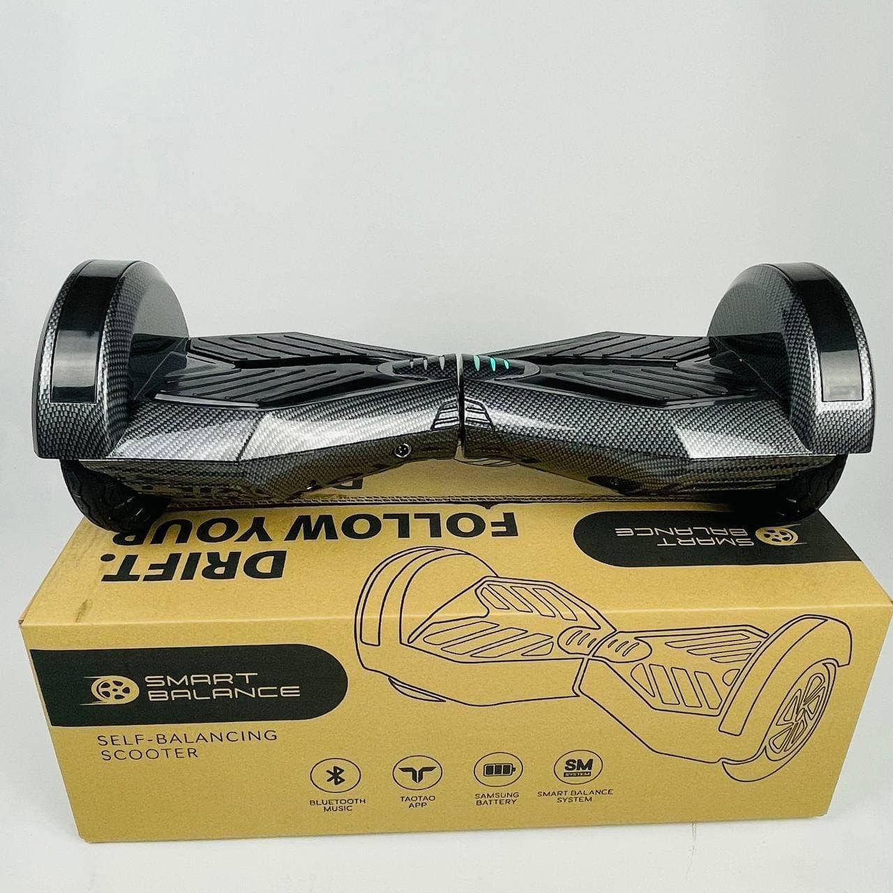 

Гироскутер гироборд сигвей для детей и взрослых 8 дюймов Segway самобаланс Smart Balance Карбон