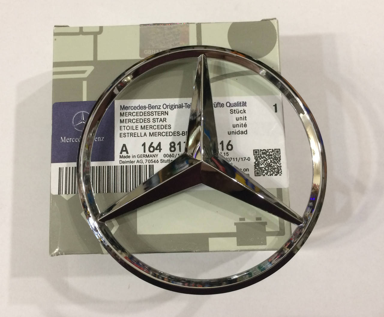 

Эмблема багажника Mercedes W164