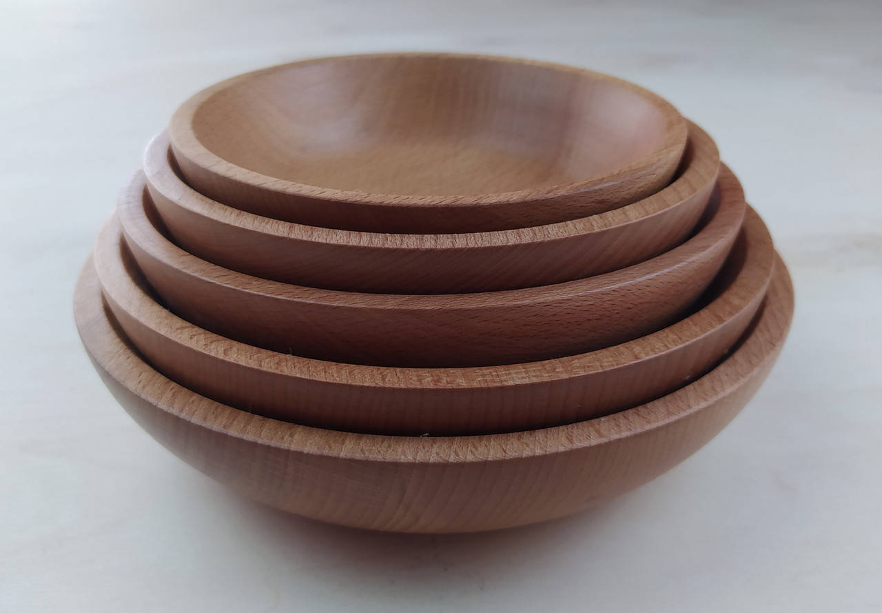 

Набор тарелок деревянных круглых. БУК.