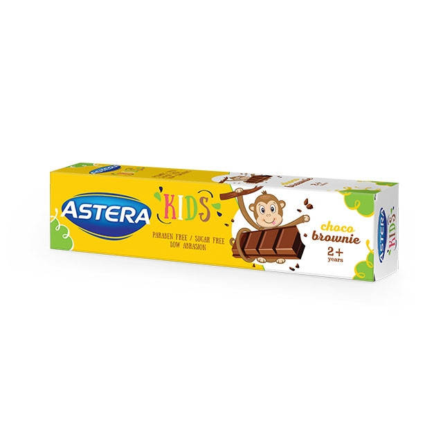 

Зубная паста Astera Kids со вкусом шоколадного брауни 50 мл