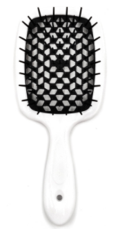 

Расческа Janeke 1830 Superbrush The Original Italian оригинал Джанек белая с черным