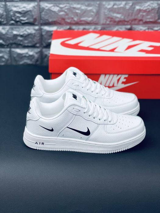

Белые кроссовки Nike Air Force White 1 Найк Форс 1 Топ! 42, 38, Мужской, Белый