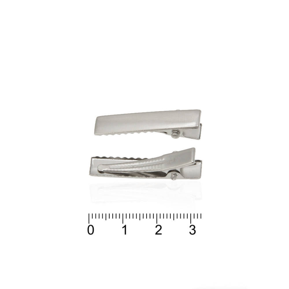 

Заколка уточка заготовка — 3.3cm серебристая металл 12832