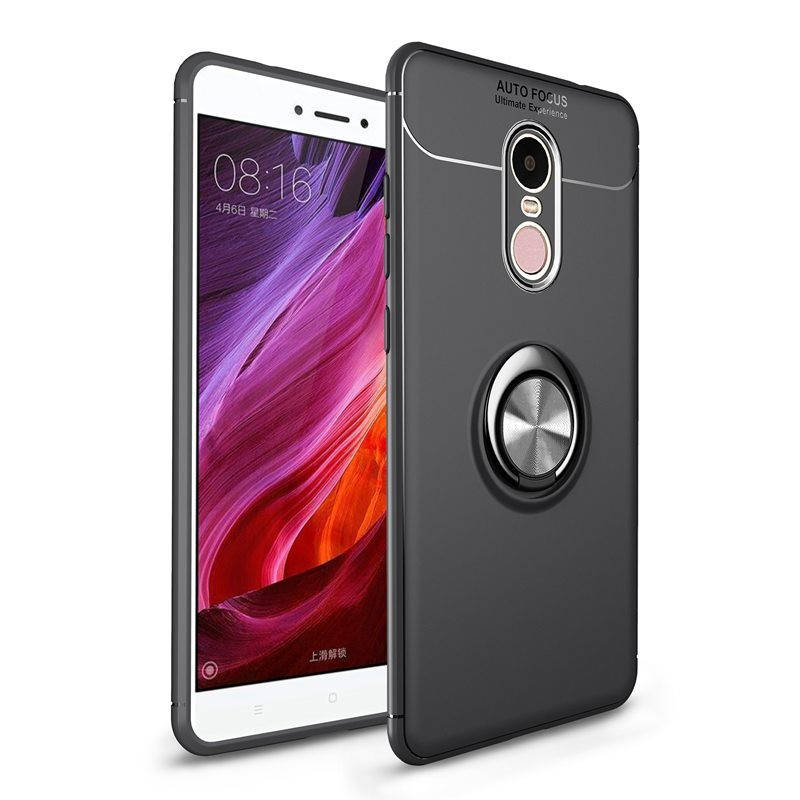 

Чехол с кольцом Xiaomi Redmi Note 4X Autofocus Черный
