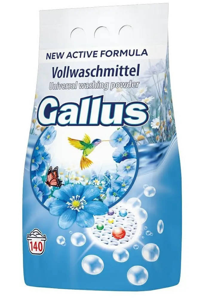 

Стиральный порошок универсальный Gallus концентрат 9,1кг