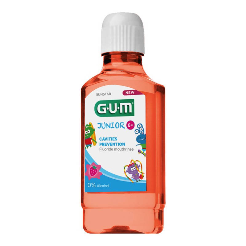 

Детский ополаскиватель для полости рта GUM JUNIOR (для детей от 7 до 12 лет)