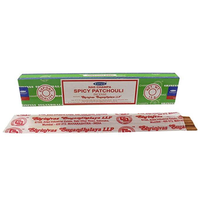 

Благовония масала Spicy Patchouli "Пряная Пачули", Satya, Индия