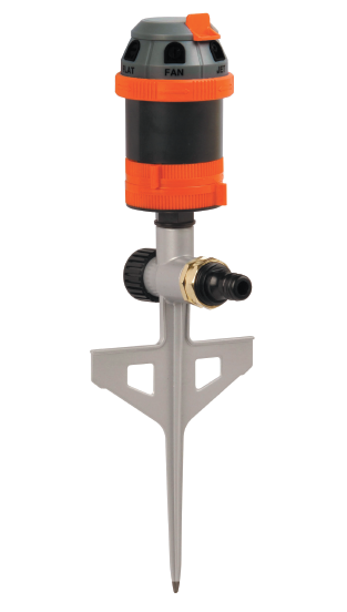 

Ороситель с веерной форсункой