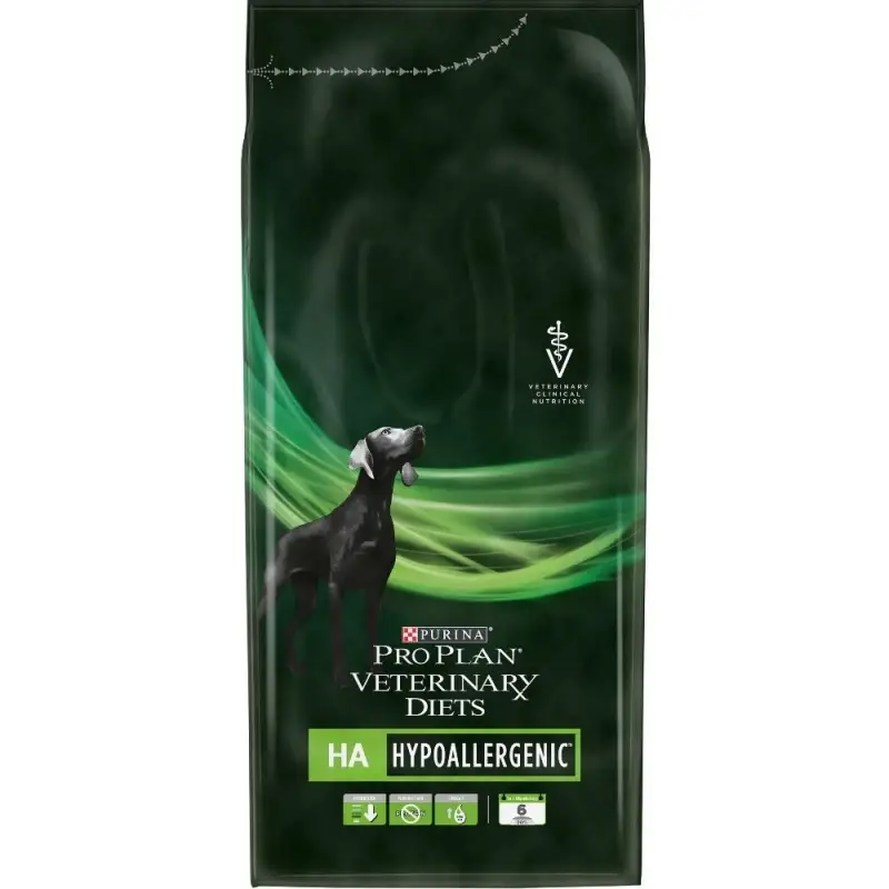 

Сухой корм для собак склонных к пищевой аллергии Purina PPVD HA 1,3кг