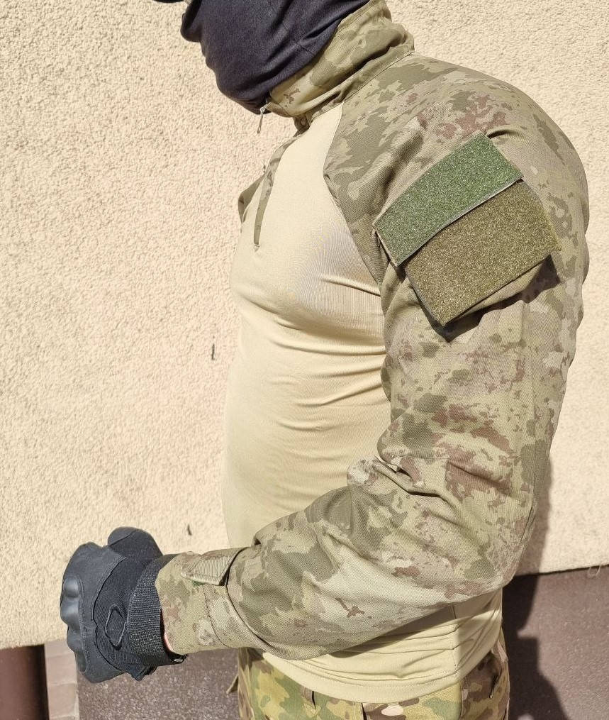

Боевая футболка, длинный рукав, убакс, мультикам М