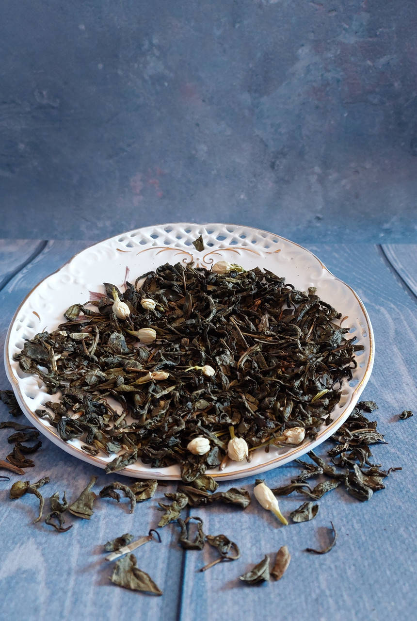 

Чай зелёный с жасмином