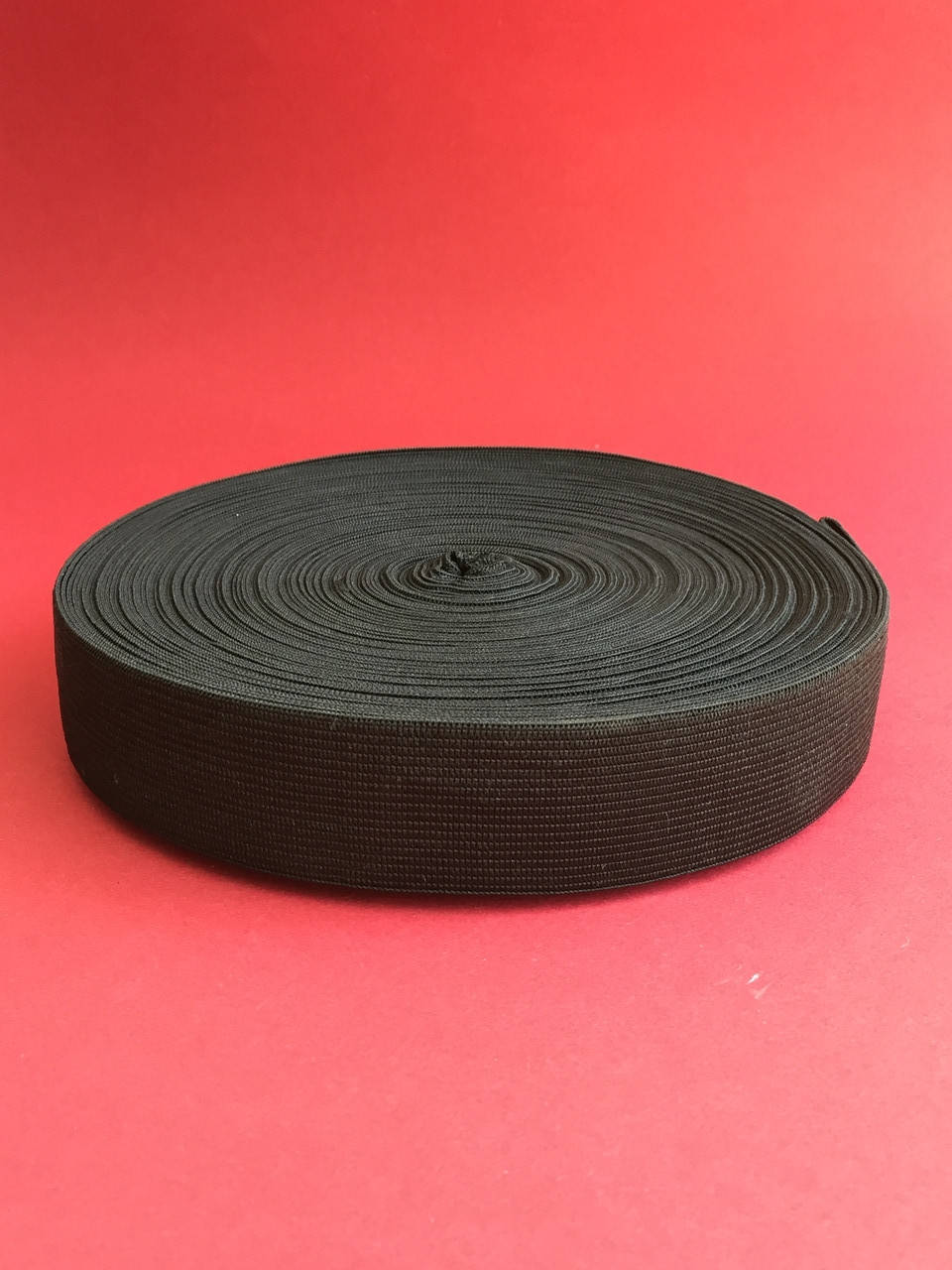 

Резинка чорна 30мм, Черный