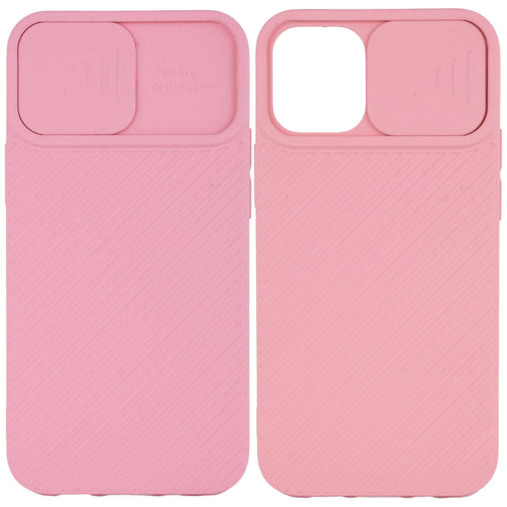 

Чехол со шторкой на камеру для Apple iPhone 11 Pro Max (6.5") (Rose Gold)