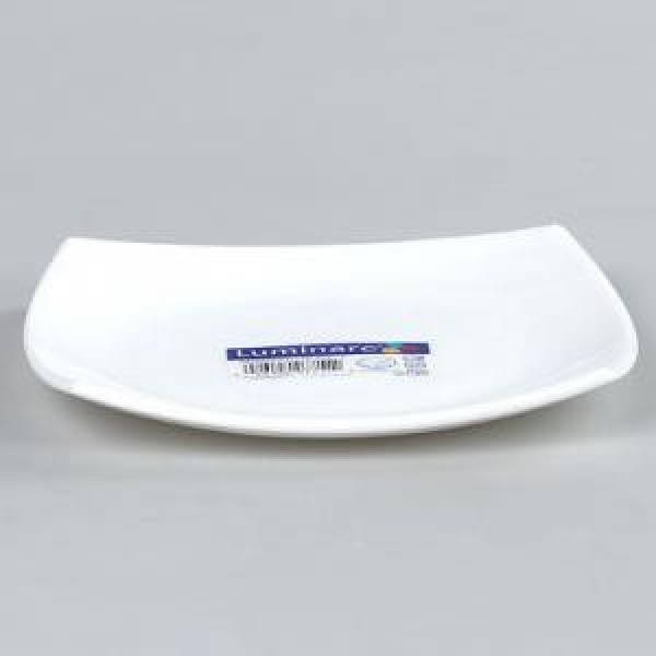 

Quadrato White Тарелка десертная квадратная 19 см Luminarc H3658, Белый