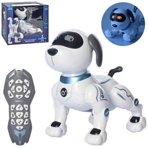 

Робот собака на радиоуправлении интерактивная , свет, звук