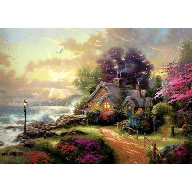 

Картины по номерам 40×50 см. Babylon. Рассвет нового дня худ.Томас Кинкейд