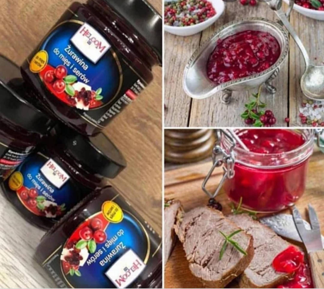 

Соус клюквенный 210грамм