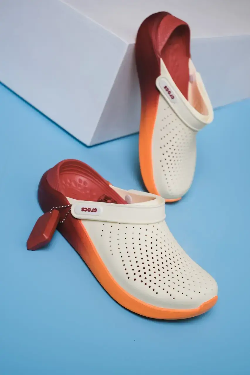 

Сабо Кроксы LiteRide Clog Белые/Красные, Белый