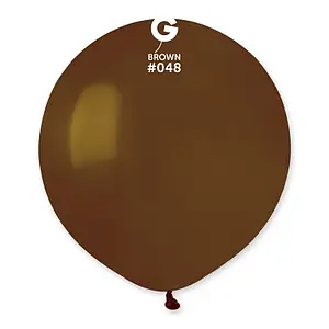 

Латексный шарик Gemar 19"/48 Пастель коричневый