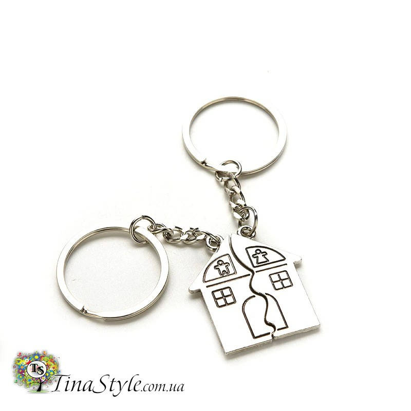 

Брелок пара домI love you для двоих влюбленных брелоки брелки