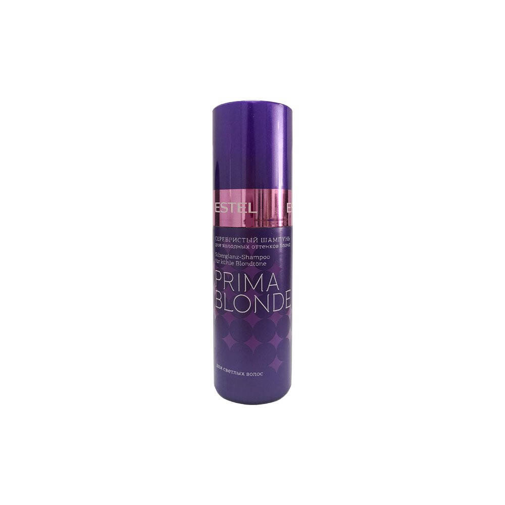 

Серебристый шампунь для холодных оттенков блонд Estel Professional Prima Blonde 60 мл.