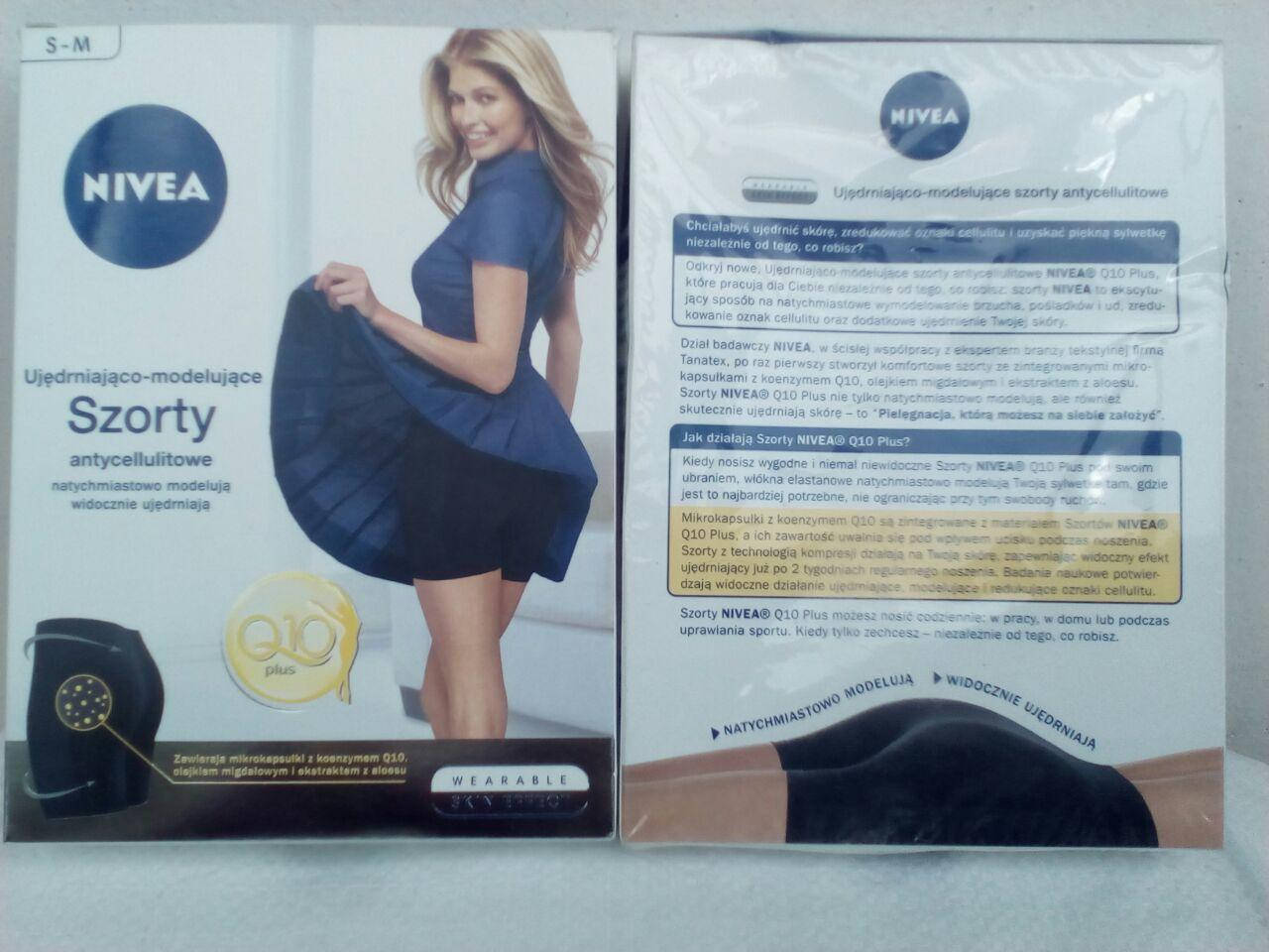 

Антицеллюлитные шорты NIVEA Q 10 plus .
