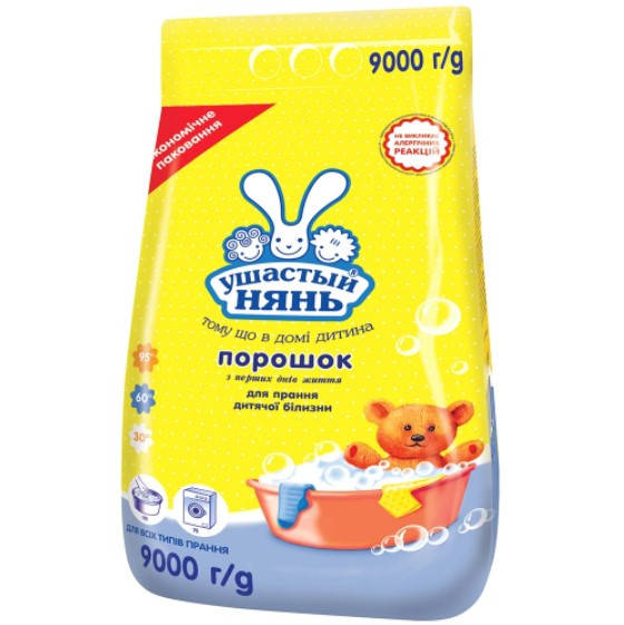 

Стиральный порошок «Ушастый нянь», 9 кг