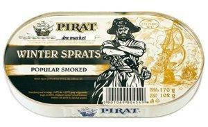 

Шпроты в масле Pirat (Пират) Польша 170г