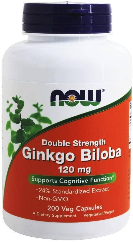 

Гинкго билоба нау фудс Now Foods Ginkgo Biloba 200 капсул 120mg