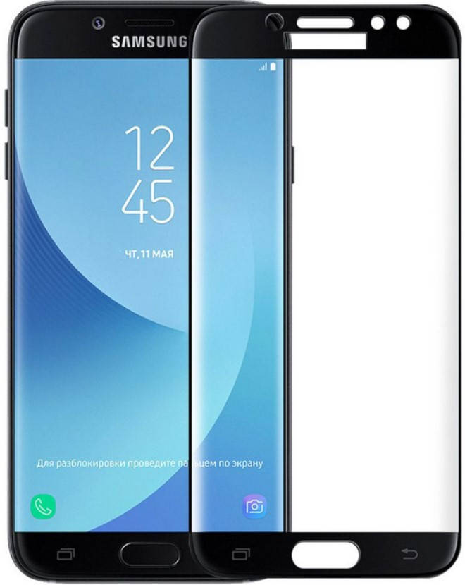 

Защитное стекло Samsung J730 Full Screen 3D black, Черный
