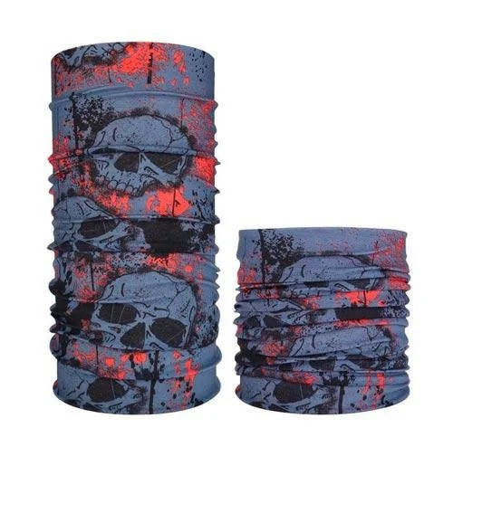 

Бафф бандана-трансформер шарф из микрофибры черепа