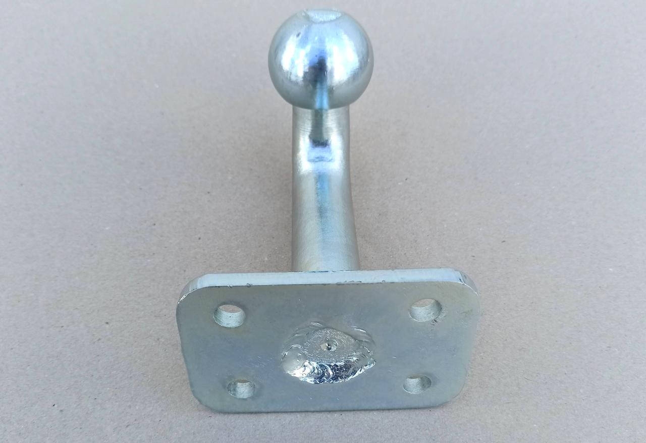 

Крюк фаркопа прицепного с площадкой на 4 отверстия оцинкованный 1,5т