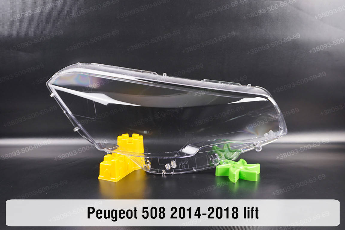 

Стекло фары Peugeot 508 (2014-2018) I поколение рестайлинг правое