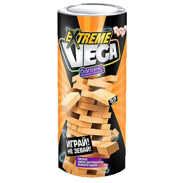 

Настольная игра "Дженга Vega Extreme", Danko Toys, VGE-01