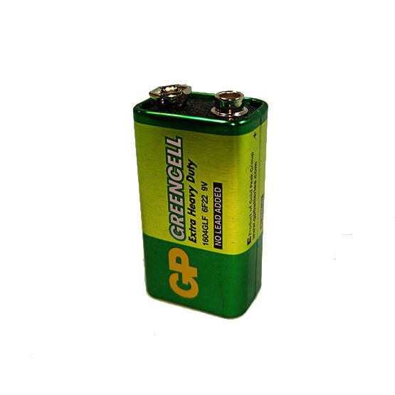 

Батарейка крона солевая GP Greencell 1604E 6F22 9V