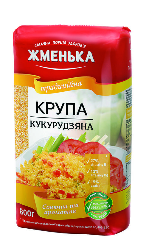 

Крупа кукурузная Жменька 800 г